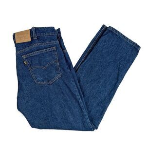 Vintage Levi’s 540 Mens 36x30 Blue Jeans 1980s Made In USA Leather Tab